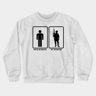 Yours Vs. Mine Crewneck Sweatshirt